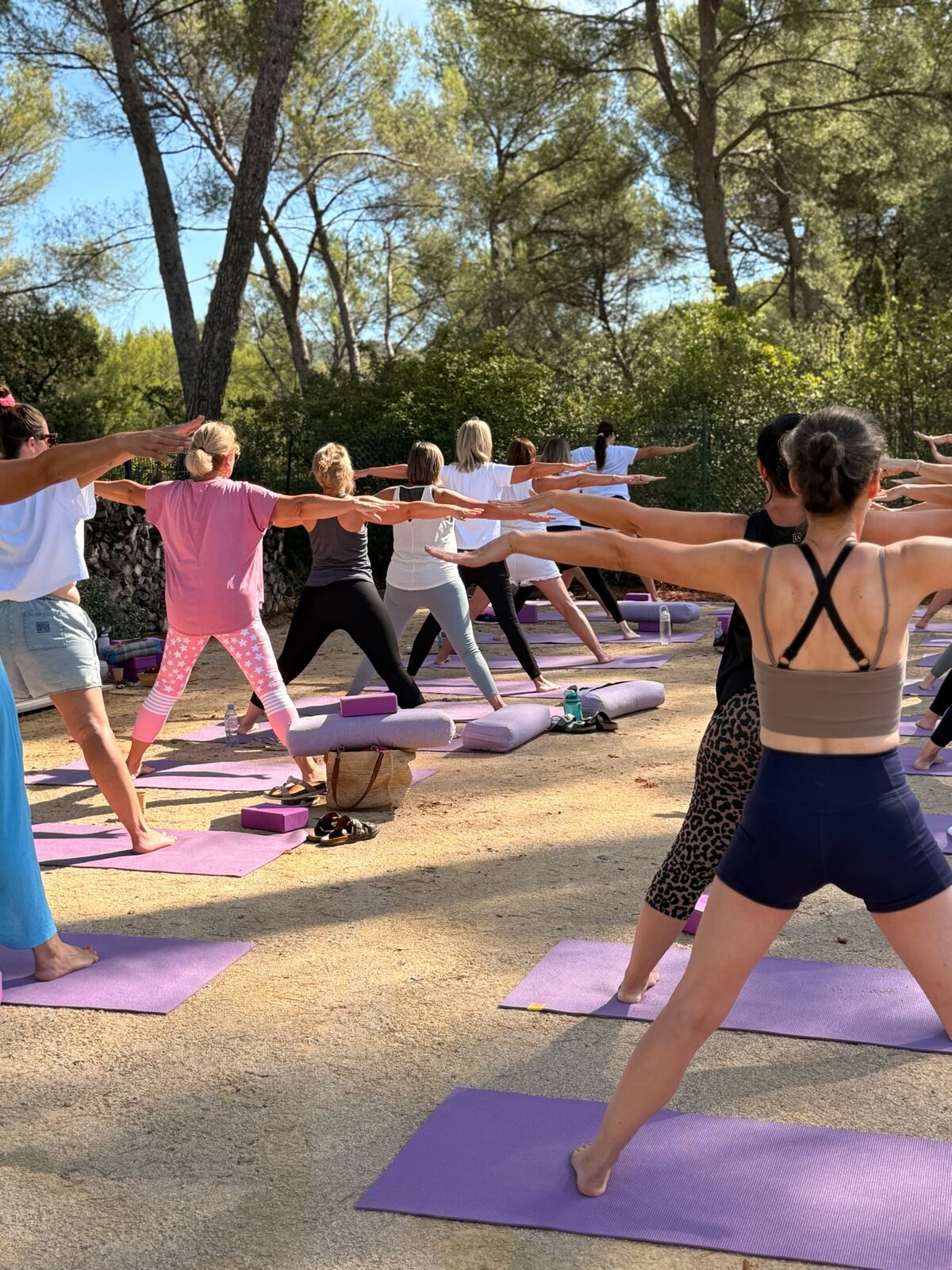 Yoga en plein air
